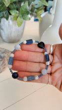 Load image into Gallery viewer, Kyanite &amp; Blue Lace Bracelet