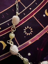 Load image into Gallery viewer, Kunzite and Green Moonstone Necklace
