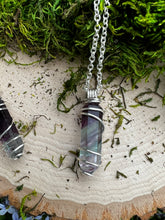 Load image into Gallery viewer, Wrapped Fluorite Necklace