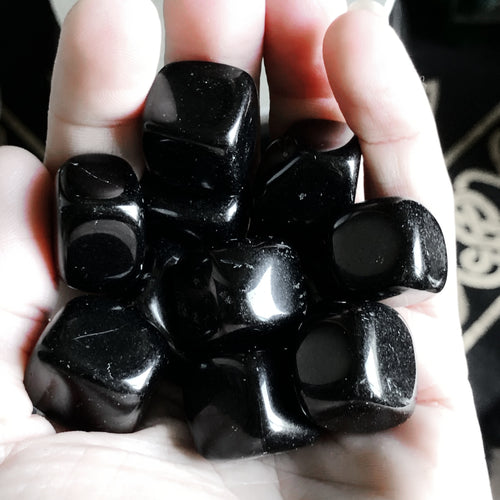 Obsidian Cubes- Large