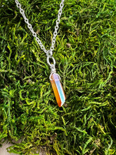 Load image into Gallery viewer, Wrapped Aura Quartz Necklace