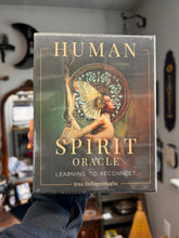 Load image into Gallery viewer, Human Spirit Oracle: Learning to Reconnect (44 Gilded Cards with 128 Full-Color Guidebook