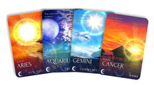 Load image into Gallery viewer, Zodiac Moon Reading Cards ~ Celestial guidance at your fingertips