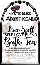 Load image into Gallery viewer, Love Spell ~ Self Love Blend ~ Herbal Bath Tea