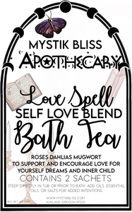 Love Spell ~ Self Love Blend ~ Herbal Bath Tea