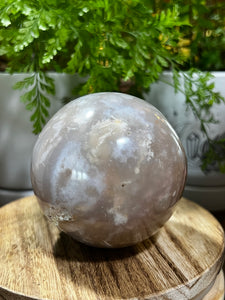 Flower Agate Sphere