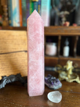 Load image into Gallery viewer, Rose Quartz Tower 1.3 kg